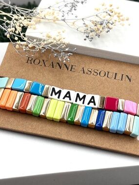 ROXANNE ASSOULIN MAMA DAY BRACELET DUO Set of two